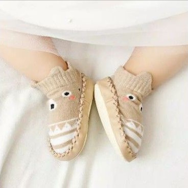 BLESSHOP Sepatu Bayi Kaos Kaki Sepatu Anti Slip Sepatu Prewalker