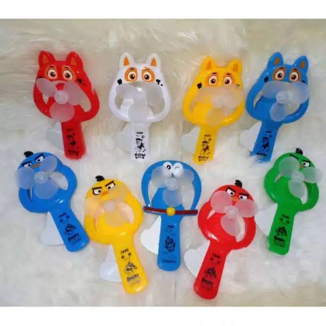 KIPAS ANGIN MANUAL KARAKTER / KIPAS TANGAN GENGGAM UNIK