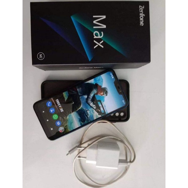 ASUS Zenfone Max M2 (Bekas full set) Ram 4GB/64GB (HP GAMING) Snapdragon 632