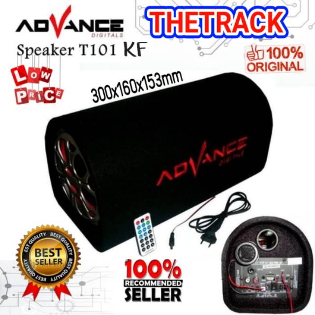 SPEAKER ADVANCE T101KF KARAOKE / SPEAKER TABUNG T101 KF ORIGINAL ST