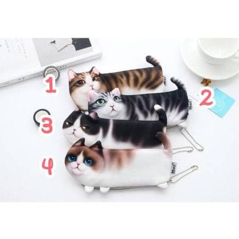 

Soft Cloth Cute Cat Pencil Case / Tempat Pensil Kucing Lucu Lembut
