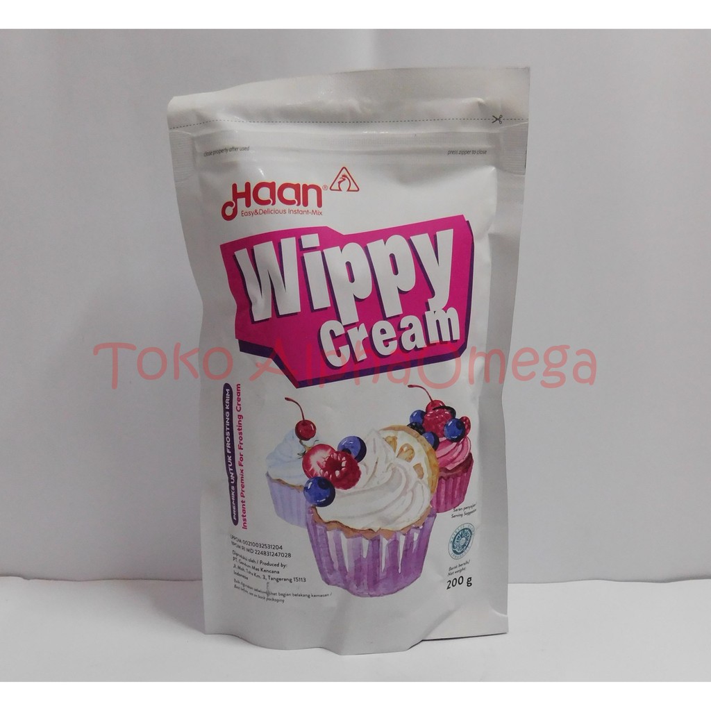 

Wippy Cream Haan 200 gram