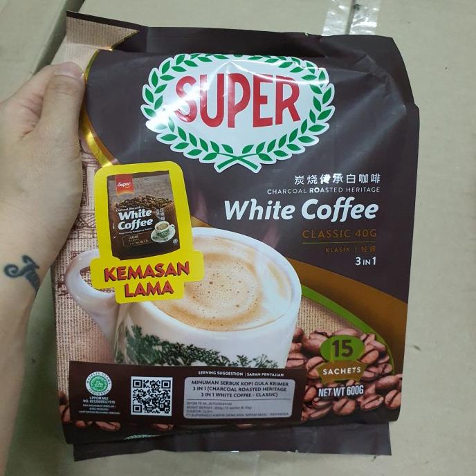 

BAYAR DITEMPAT SUPER white coffee classic 15sachet / charcoal roasted coffee/MINUMAN COLLAGEN/MINUMAN YOYIC/MINUMAN DIET/MINUMAN PEMUTIH BADAN/MINUMAN KOREA/MINUMAN KEMASAN/MINUMAN KALENG/MINUMAN KOTAK/MINUMAN SEHAT HERBAL/MINUMAN SEHAT UNTUK