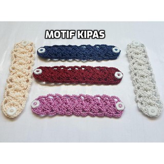 Konektor Masker Hijab Rajut Handmade termurah kualitas ok Konektor Masker Hijab Rajut Handmade termurah kualitas ok