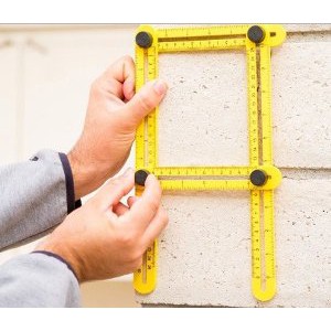 

Jual Penggaris cetak sudut Angel Izer Template Ruler 25cm x 4 sisi kuning Diskon