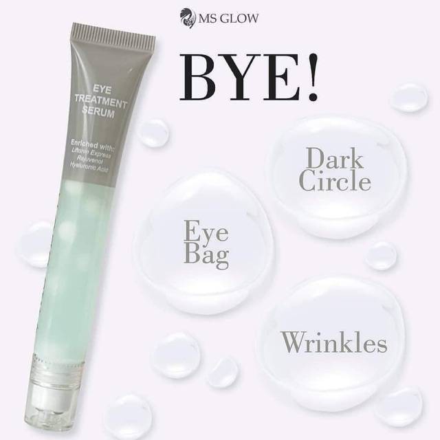EYE TREATMENT MS GLOW KRIM MATA EYE DARK CIRCLE CREAM BY MS GLOW