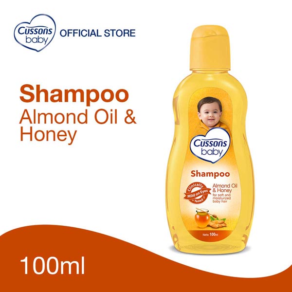 [50+50ML] [BPOM] Cussons Baby Shampoo Almond Oil &amp; Honey - Shampo Sampo Bayi 50ML+50ML | 100ml_Cerianti