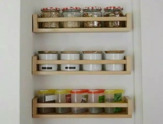 Rak Bumbu Dapur Dinding Minimalis