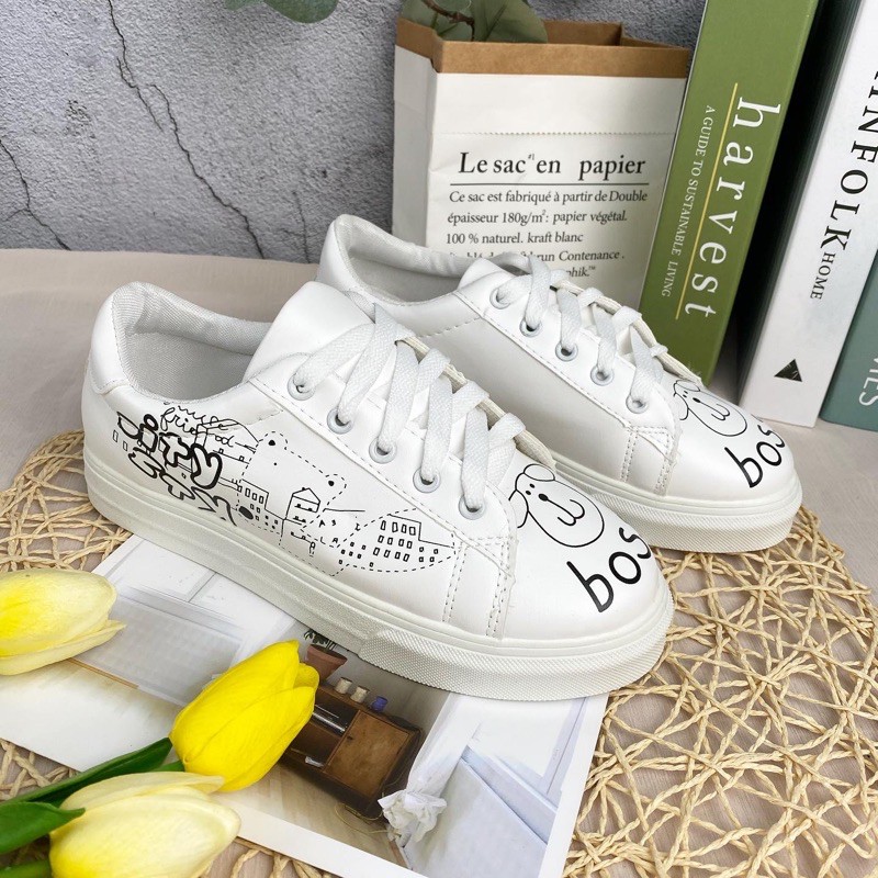 sepatu a516 sneaker wanita import