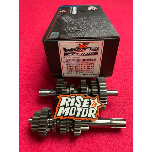 Gear Ratio Moto 1 KLX 150 Trabas 12 32