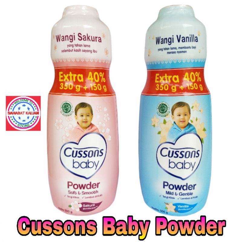 CUSSONS BABY POWDER 500GR