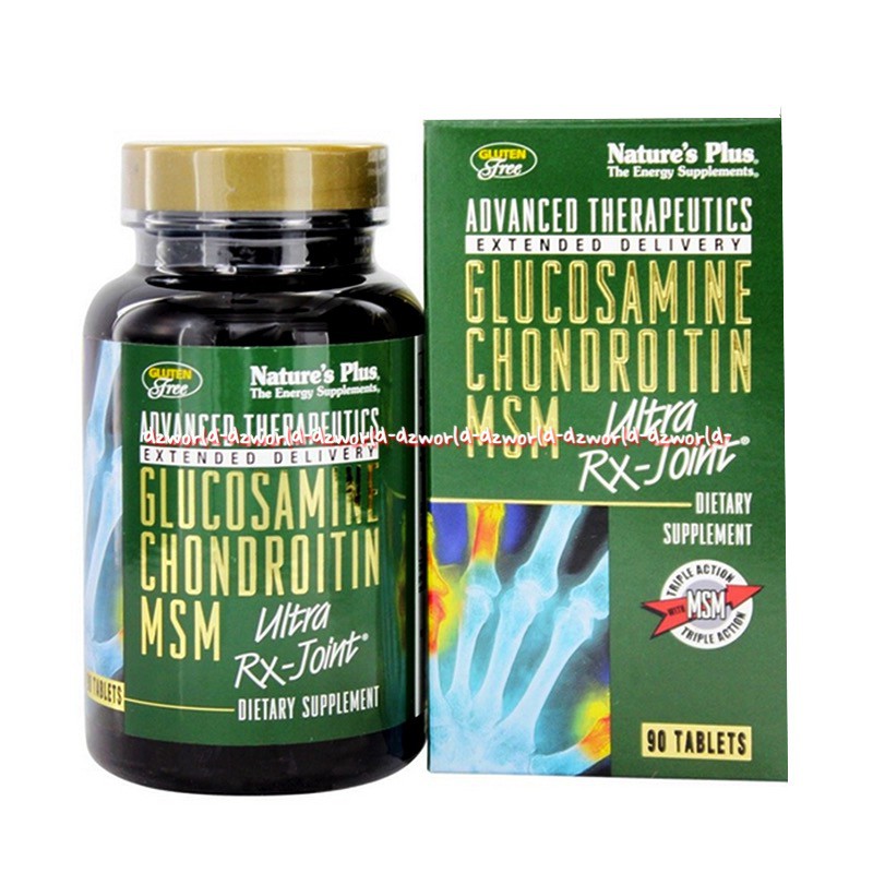 Natures Plus Ultra RX Joint With MSM 90tablets Obat Sendi Tulang Punggung Nature's Plus