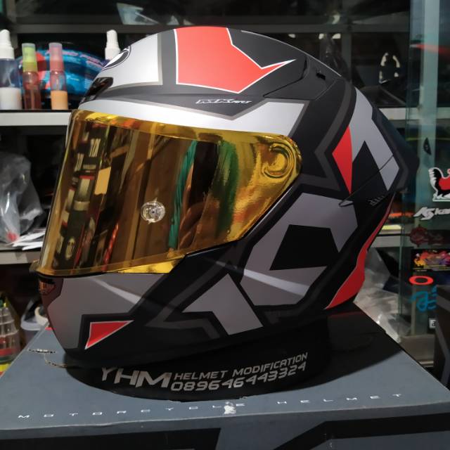 Helm KYT TT Course motif electron / overtach / grandprix