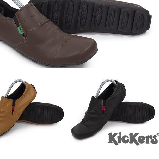Segera Dapatkan140% kickers wrinkle slop casual santai formal sepatu pria shoes man Ter.