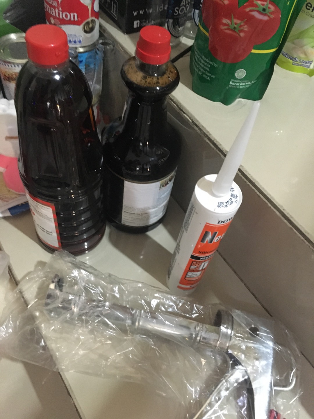 Tembakan Lem Silikon Premium Quality Silicone Sealent Caulking Gun