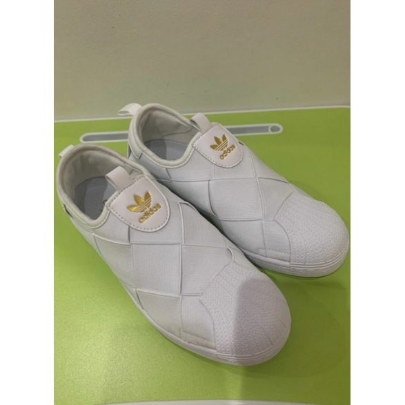 Adidas ORIGINALS Sepatu Slip-on Superstar Wanita Putih FV3186