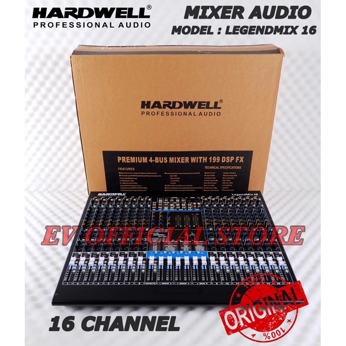Mixer Audio Hardwell 16 Channel LEGENDMIX 16 Original