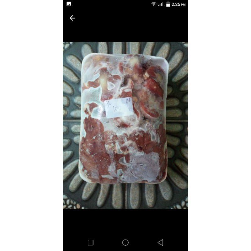 

Hati Ampela Bebek 1kg