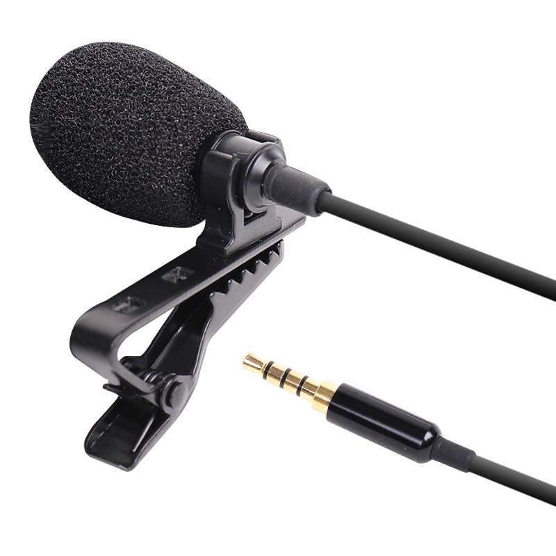 Taffware Professional Lavalier Microphone Clip Portable 3.5mm