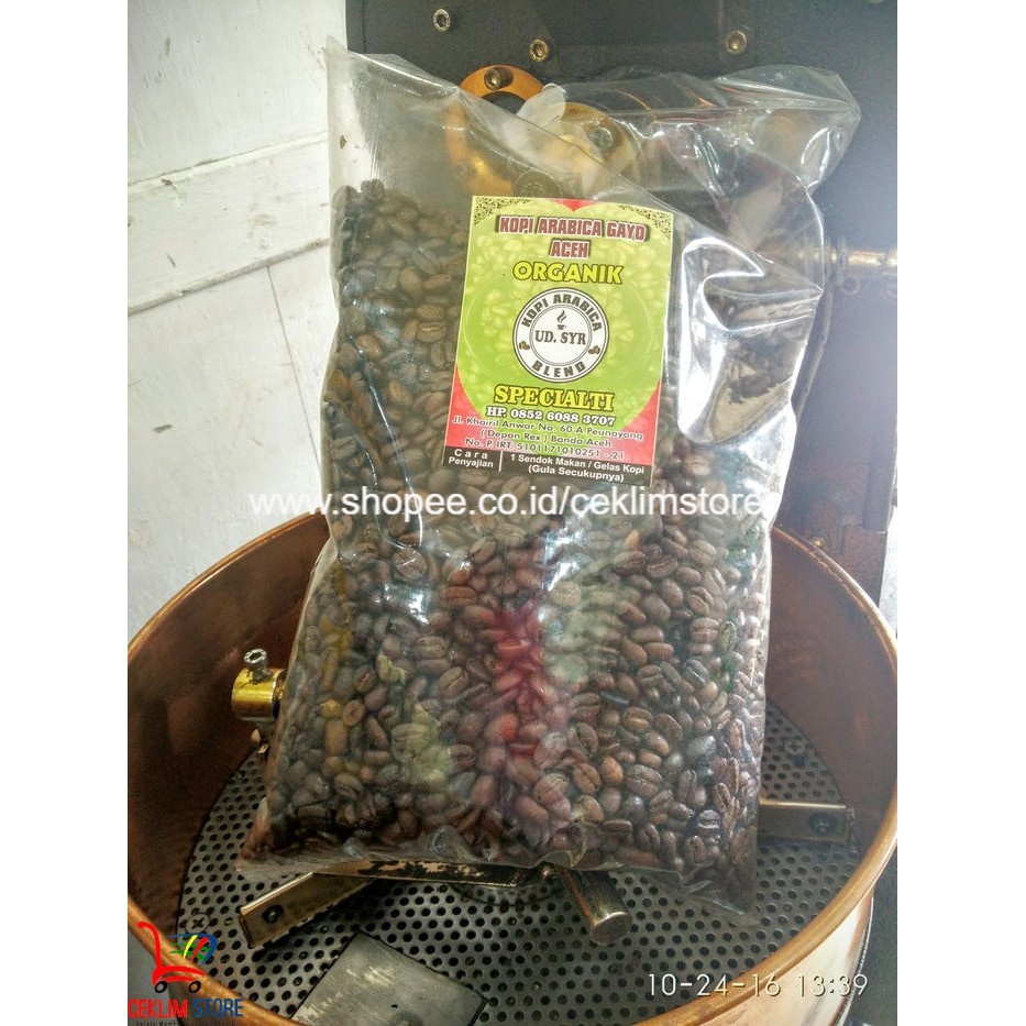 

Biji Kopi Gayo Arabika Specialti 500Gr