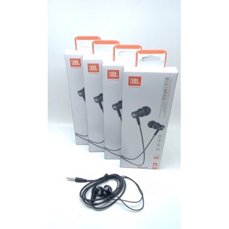 Headset J JB-02 ExtraBass Handsfree Hansfree Handset J JB-02 Mic Earphone J JB02 Stereo Bass PROMO SEN