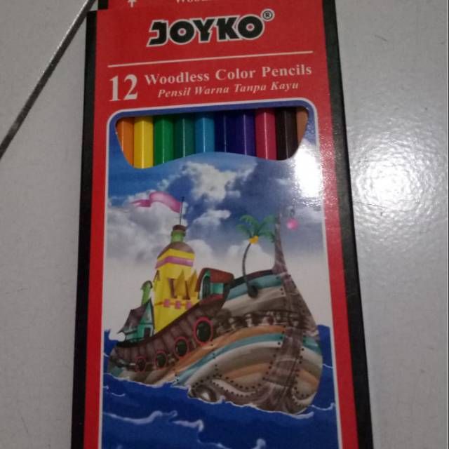 

Pensil warna isi 12 joyko