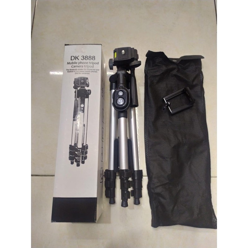 TRIPOD BLUETOOTH 1M STANDING HP + TOMSIS BLUETOOTH + HOLDER U DK3888