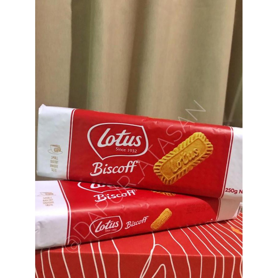 

lotus biscoff biscuit 250gr HEMAT Kode 277