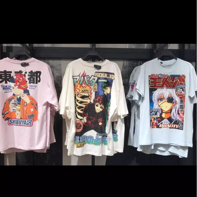 [JASTIP] SALE BERSHKA T-SHIRT MAN (PO 2-5 HARI)