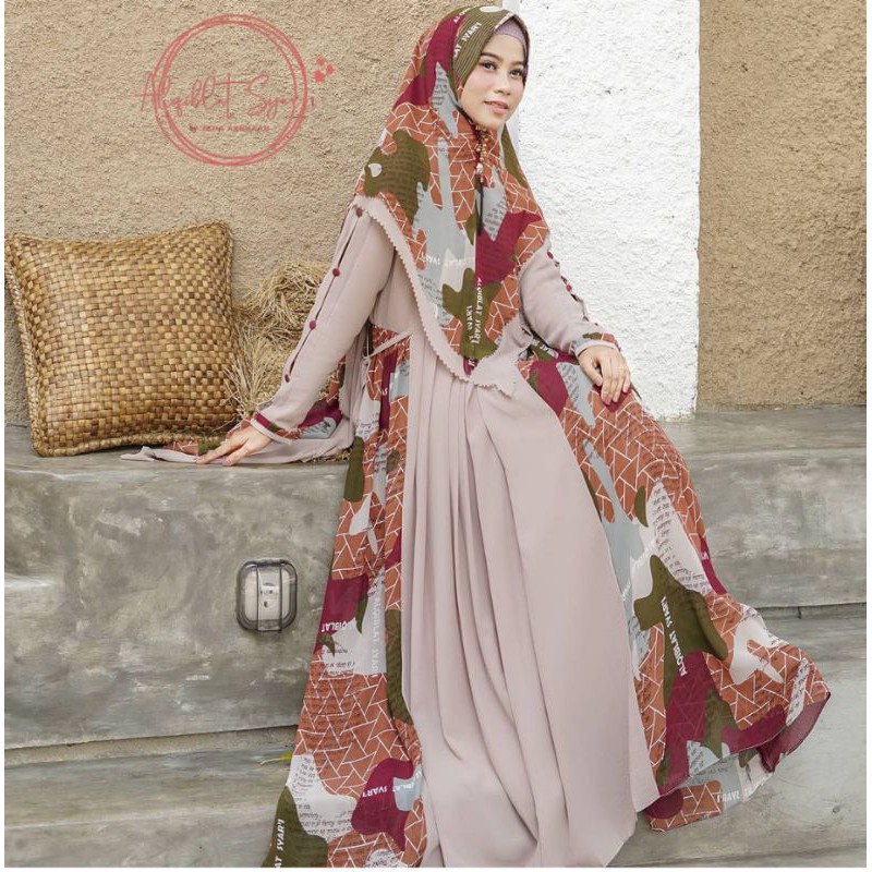 Gamis Alqiblat syari Ori