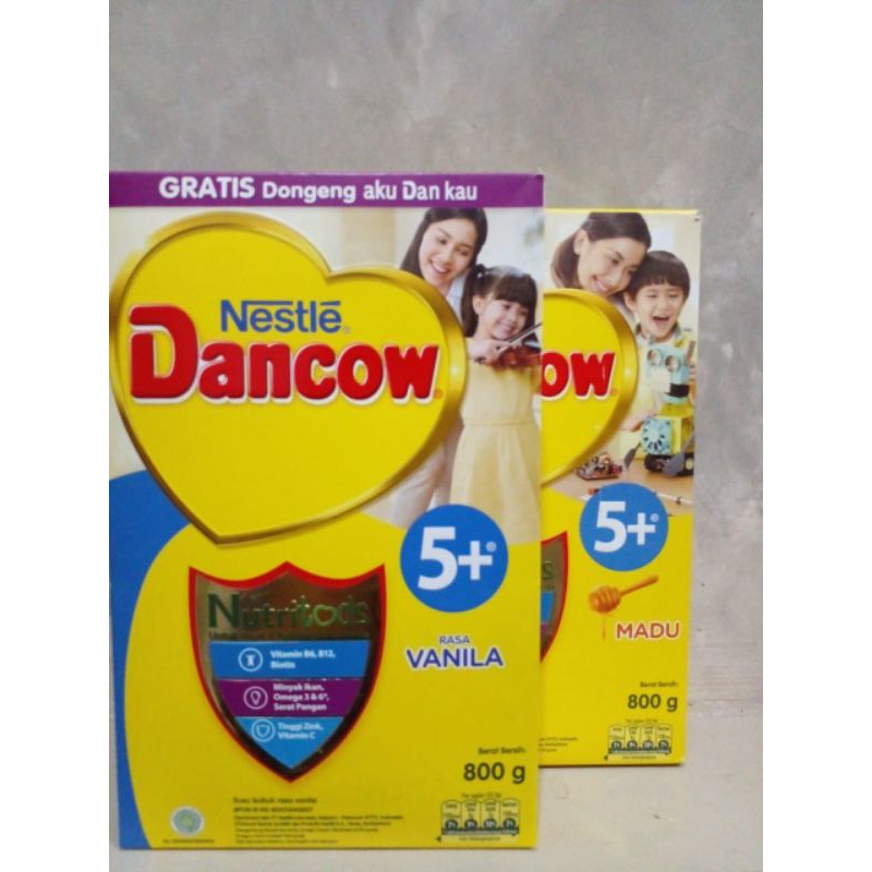 PROMO Dancow 5+ 800gr (berhadiah buku dongeng)