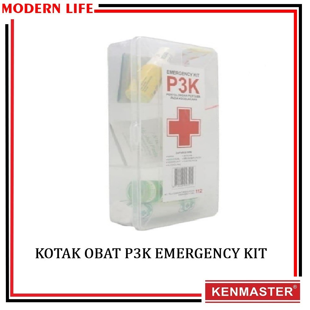 Kotak Obat P3K Kenmaster / Emergency Kit Mobil / Emergency Kit Motor