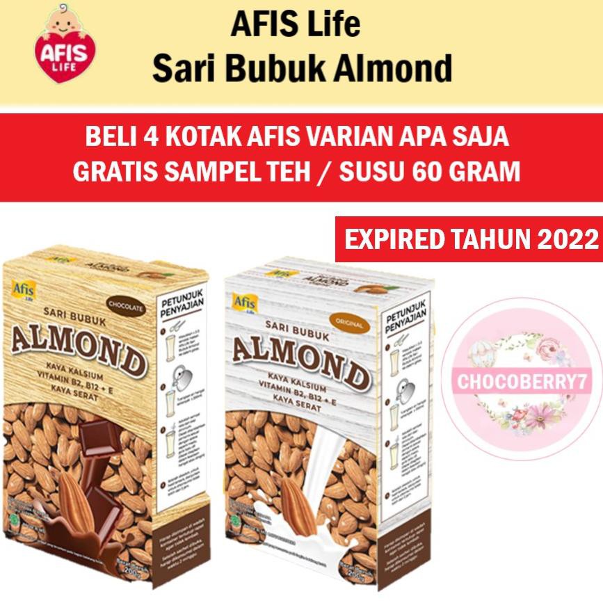 

Readi's promo Sari Bubuk Almond AFIS LIFE Susu AFIS Minuman Susu Almond AFIS 200gr Z10Z09 ..,!