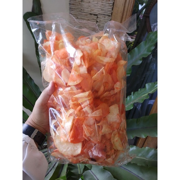 

Keripik Ubi rasa balado 1/2kg