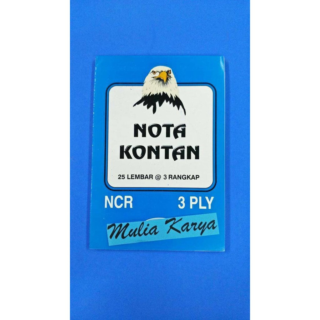 

ONSALE Buku Nota Kontan Kecil NCR 3 ply 14 Folio OPEN DS
