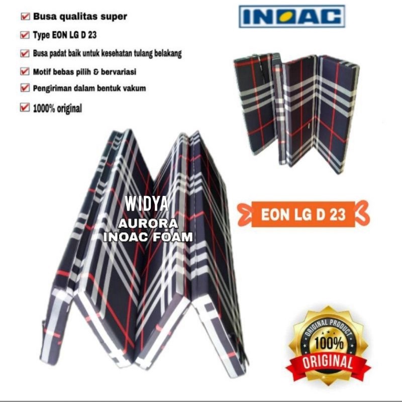 Kasur Lipat Inoac Density 23 no.1(200×180×15) tebal 15cm