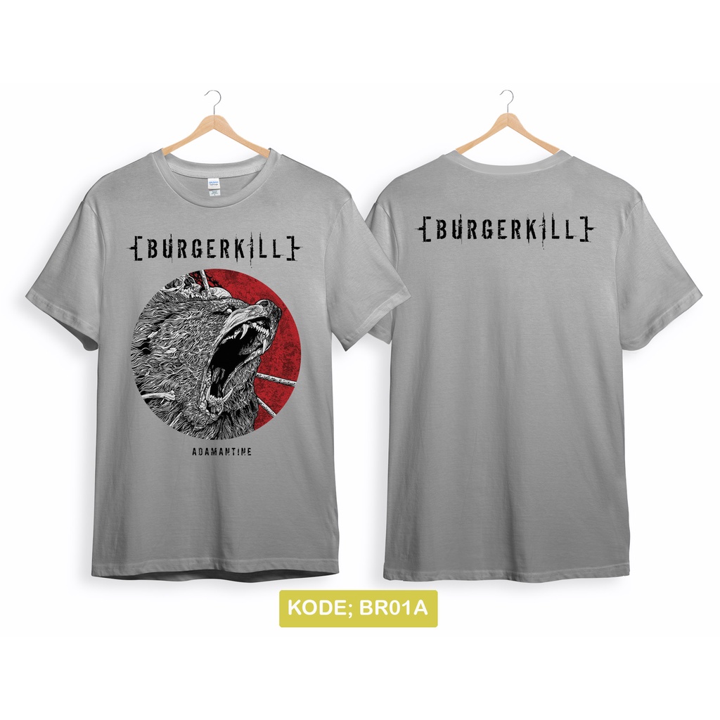 Kaos burgerkill adamantine original gildan premium br01a