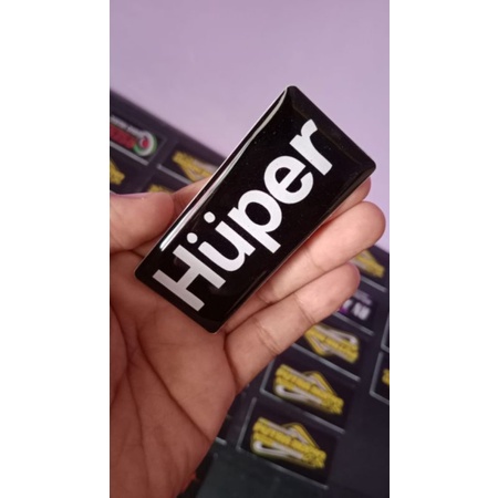 emblem logo sound Huper