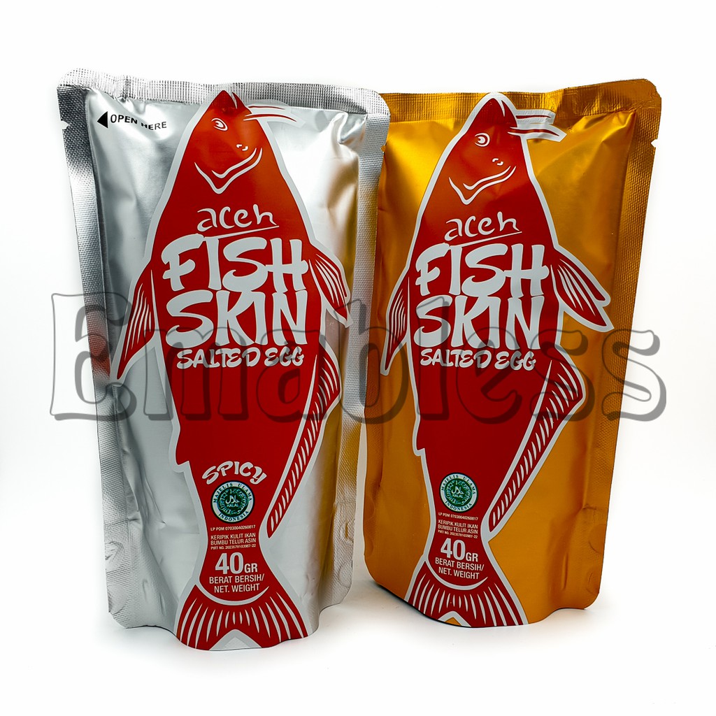 

Aceh Fish Skin Salted Egg 40gr Paket Isi 2 ORIGINAL dan SPICY FREE Bubble Wrap