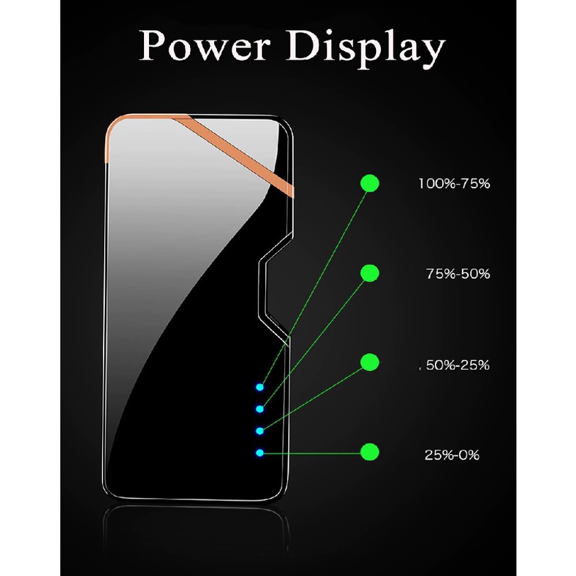 USB Rechargeable Dual Arc Flameless Lighter with IR Sensor