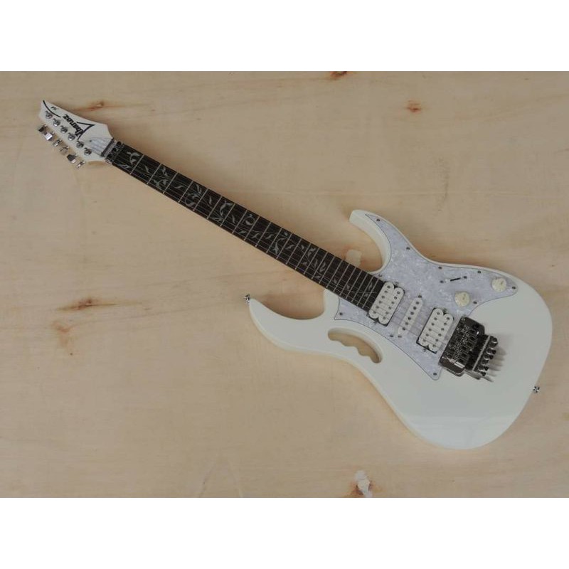 GITAR IBANEZ JEM FLOWER WHITE