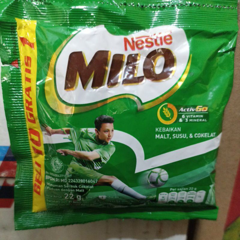 

susu Milo 1 sachet