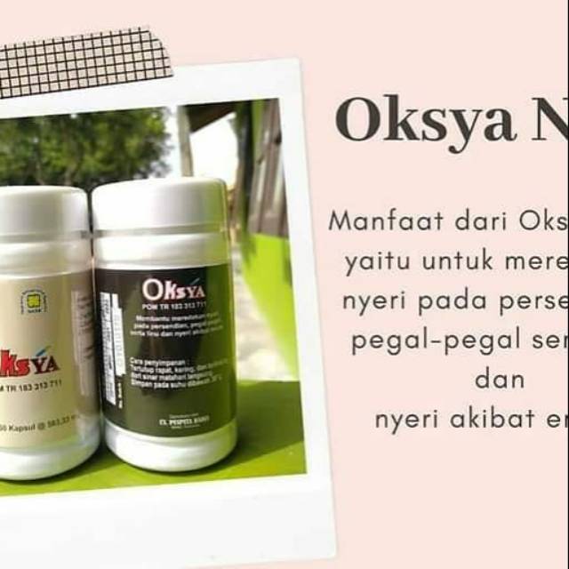 Oksya Nasa Obat Herbal Untuk Syaraf Kejepit Shopee Indonesia