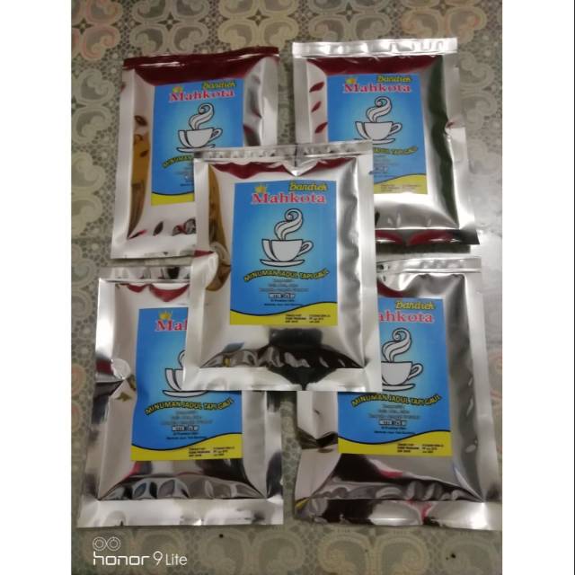 

Bandrek sachet Mahkota isi 25 gr plus krimer nabati