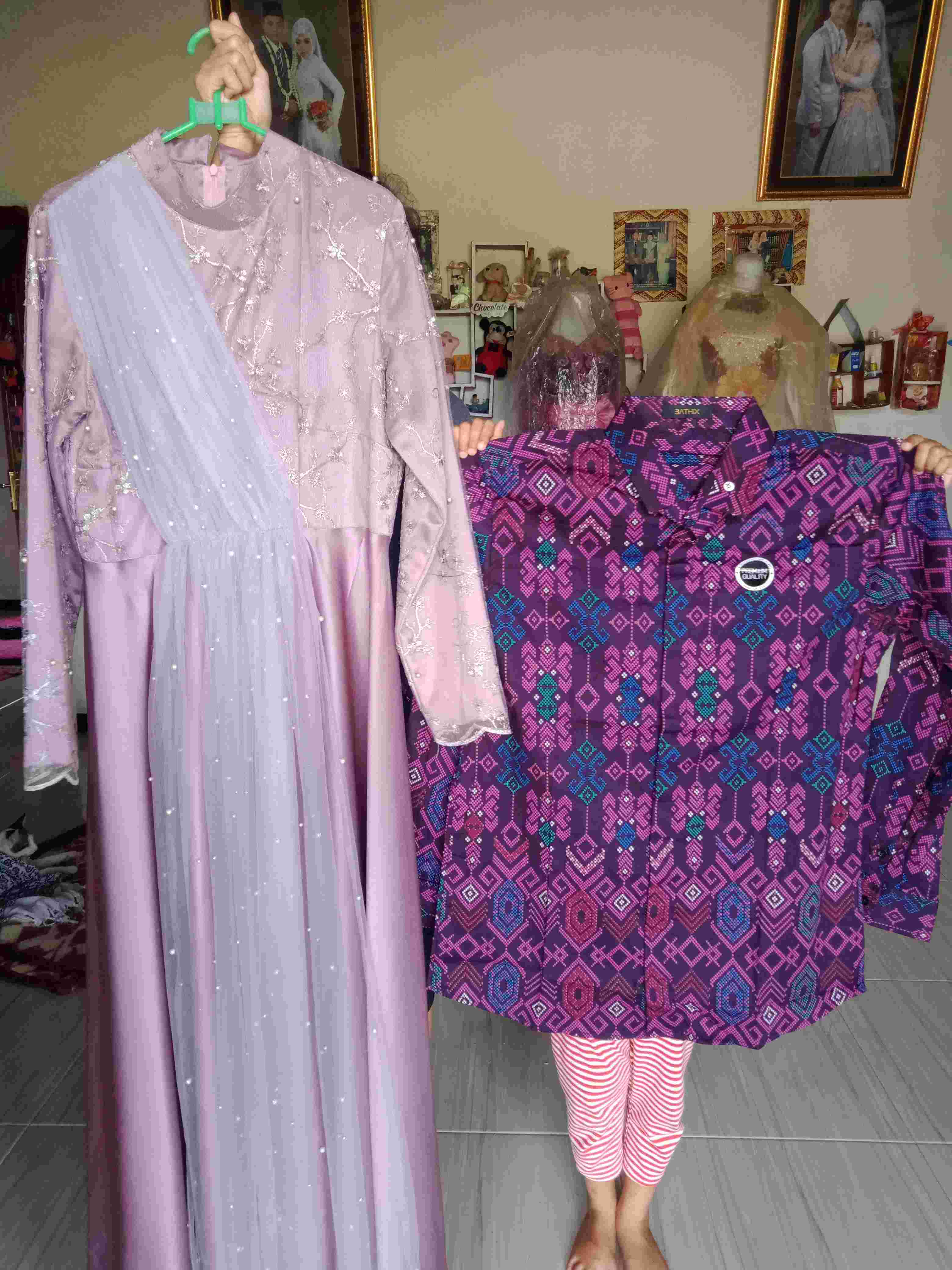Kemeja Batik Songket Pria Lengan Pendek