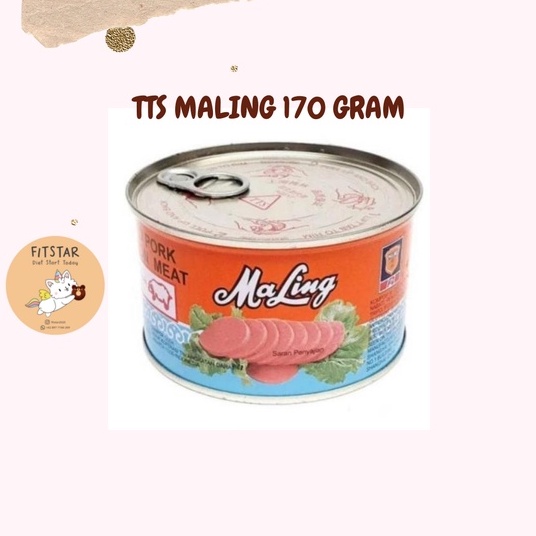 

TTS MALING 170 GRAM LUNCHEON MEAT CANNED (PORK)