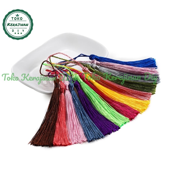 Tassel Renda Rumbai Tasel Jambul Meronce Bahan Kerajinan DIY