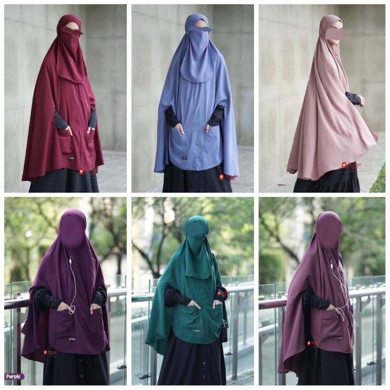 Bergo Handta by Khumaira Syar'i | bergo daily bergo tali bergo pocket