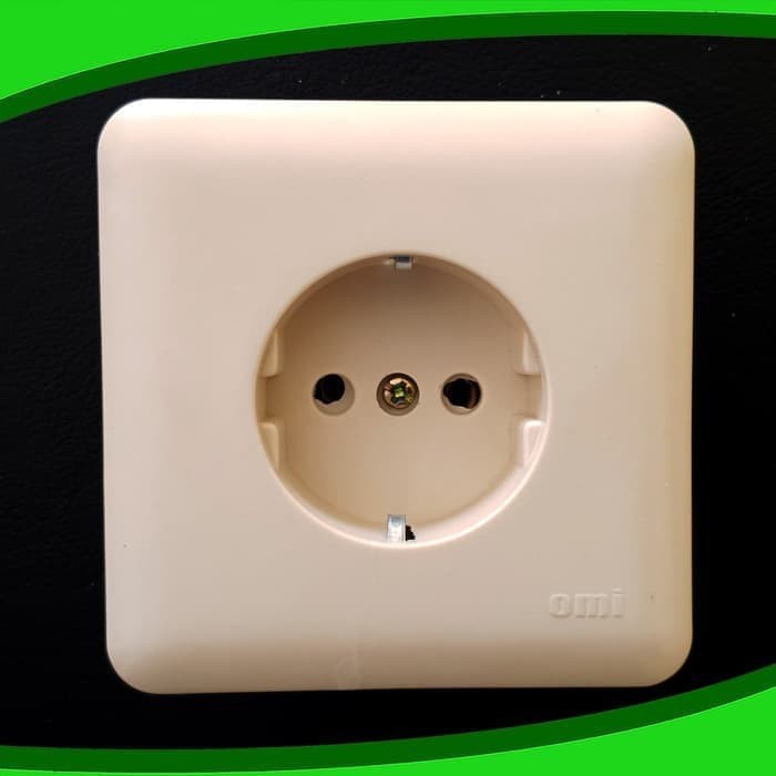 Colokkan Tempak Cok Stop Kontak Arde IB Tanam Tembok OMI ada SNI