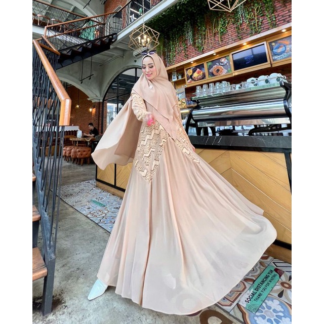SYARI NAMIERA VOL 3 ORI GLZ/ GAMIS SET KHIMAR PREMIUM